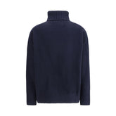 Allude Blue Cashmere Cashmere Sweater